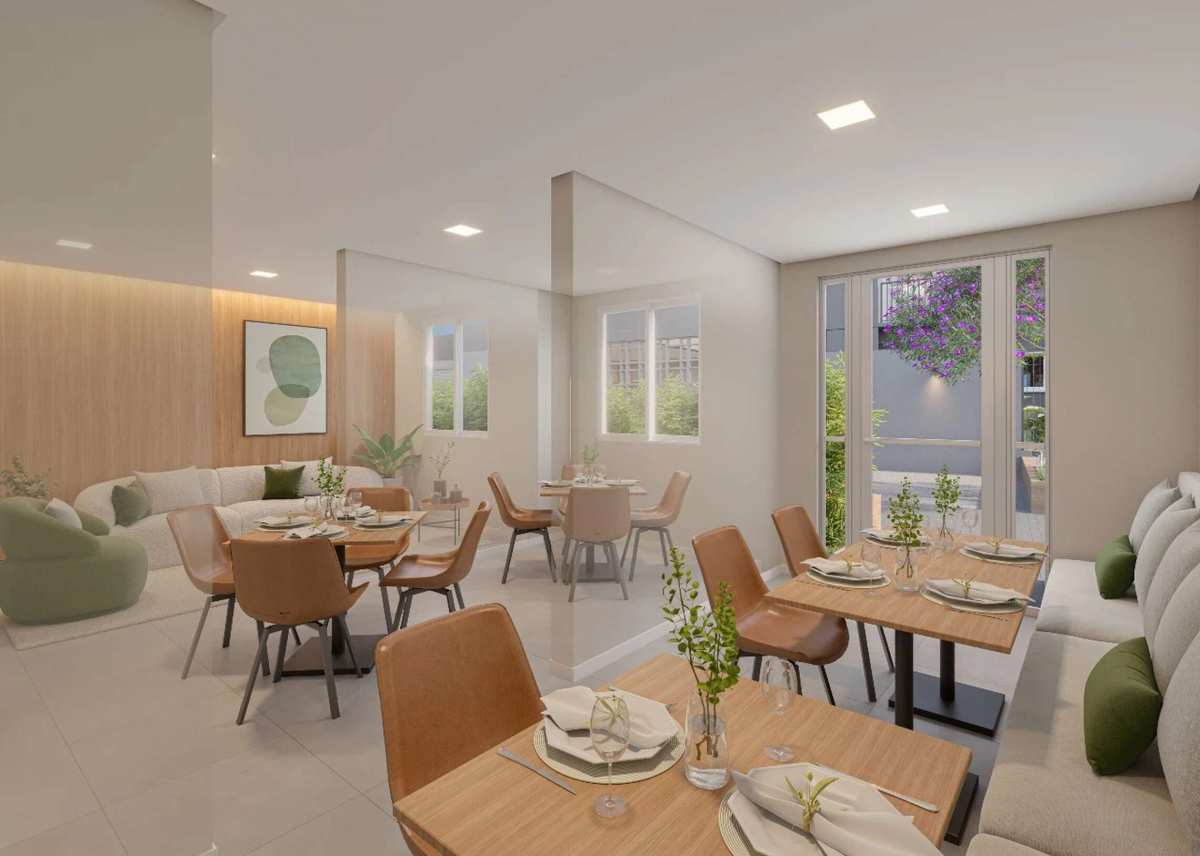  - Apartamento à venda, com 2 quartos, 34m²